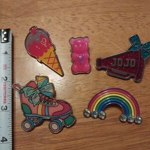 5pc Jojo Siwa Pin Set